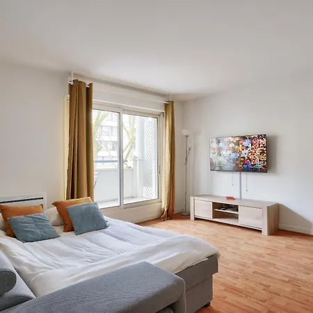New & Cozy T2 With Balcony - 18 Montmartre باريس